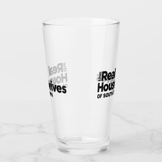 Die wirklichen Hausfrauen Südtampa-Glases Glas (Links)