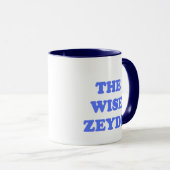 Die Wise Zeyde Funny Pessach Seder Tasse (VorderseiteRechts)