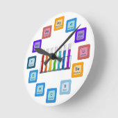 Die Wissenschaft der Uhr der Zeit (Winkel)