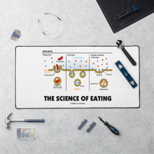 Die Wissenschaft, die den Spaß der Endozytose-Biol Schreibtischunterlage