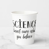 Die Wissenschaft kümmert sich nicht darum, was Sie Pappbecher (Links)