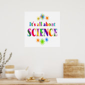 Die Wissenschaft Poster (Küche)