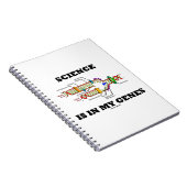 Die Wissenschaft steckt in meinen Genen (DNA-Repli Notizblock (Rechte Seite)