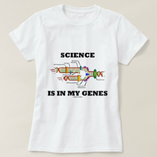 Die Wissenschaft steckt in meinen Genen (DNA-Repli T-Shirt