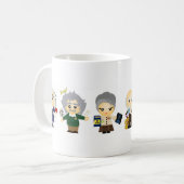 Die Wissenschaftler Kaffeetasse (Vorderseite Links)