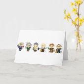 Die Wissenschaftler Karte (Gelbe Blume)