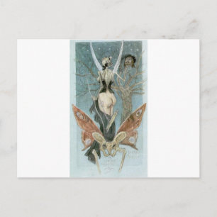 Die wissenschaftliche Initiative von Felicien Rops Postkarte