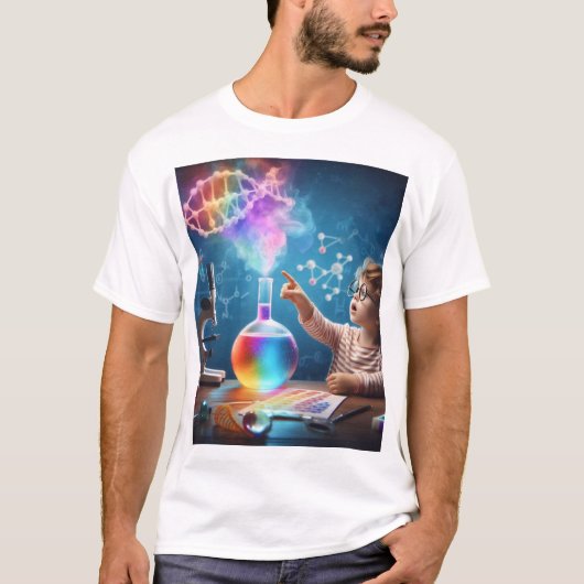 Die wissenschaftliche Reise des Neugierigen T-Shirt (Vorderseite)