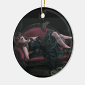 Die Witching Stunden-Verzierung Keramik Ornament (Links)