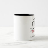 Die Wittenberg-Hinterkaffee-Tasse Zweifarbige Tasse (Mittel)