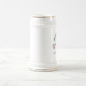 Die Wittenberg-Spur Stein Bierglas (Mittel)