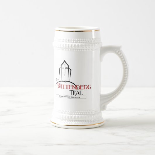Die Wittenberg-Spur Stein Bierglas (Rechts)