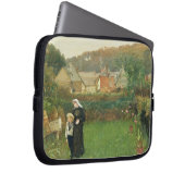 Die Witwe, 1895 (Öl auf Leinwand) Laptopschutzhülle (Vorne Rechts)