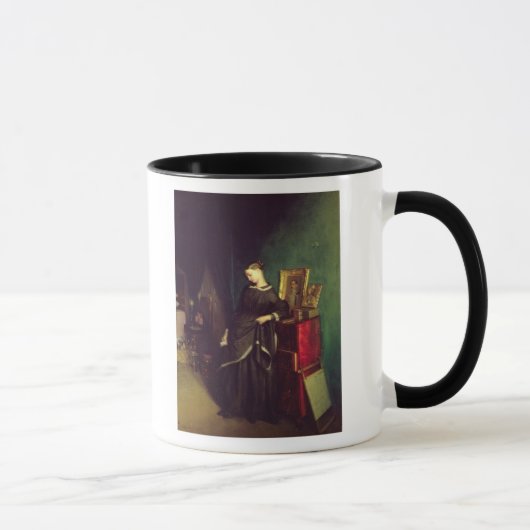 Die Witwe, c.1850 Tasse (Rechts)