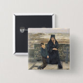 Die Witwe Ile de Sein, 1880 Button (Vorne & Hinten)