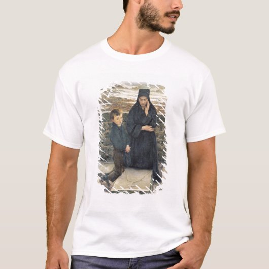 Die Witwe Ile de Sein, 1880 T-Shirt (Vorderseite)