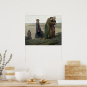 Die Witwe oder die Familie der Fischer Poster (Küche)