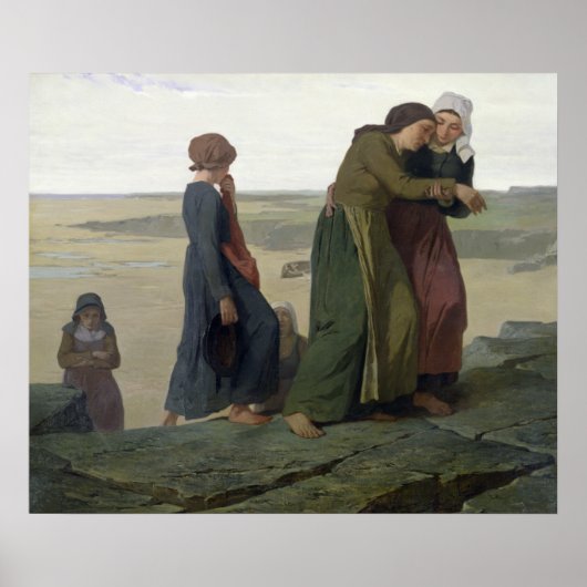 Die Witwe oder die Familie der Fischer Poster (Vorne)