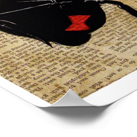 Die Witwe Poster (Ecke)