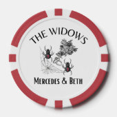 Die Witwen Pokerchips (Vorderseite)