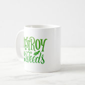 DIE WOCHEN ZERSTÖREN KAFFEETASSE (Vorderseite Links)