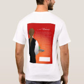 Die wohlhabende Kellner-Abdeckung T T-Shirt (Rückseite)