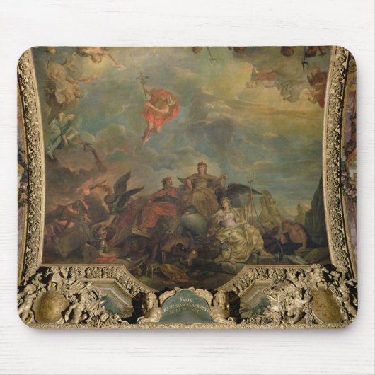 Die wohlhabenden benachbarten Power von Frankreich Mousepad (Vorne)