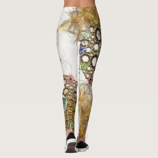 DIE WOHLSTANDS-VERBINDUNG: Edelsteine des Leggings (Rückseite)