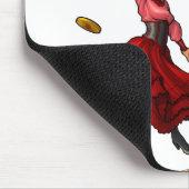 Die Wohltäterin-Mausunterlage Mousepad (Ecke)