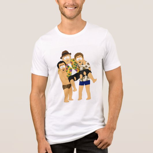 "Die Wohltätigkeit Ihrer Wahl" Tri-Blend Shirt (Vorderseite)