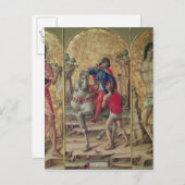 Die Wohltätigkeit St. Martin Postkarte (Vorne/Hinten)