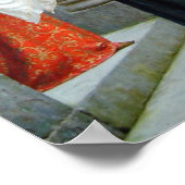 Die Wohltätigkeit von St. Elisabeth von Ungarn Poster (Ecke)