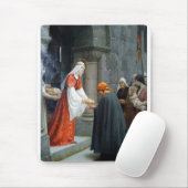 Die Wohltätigkeit von St. Elizabeth von Ungarn Mousepad (Mit Mouse)