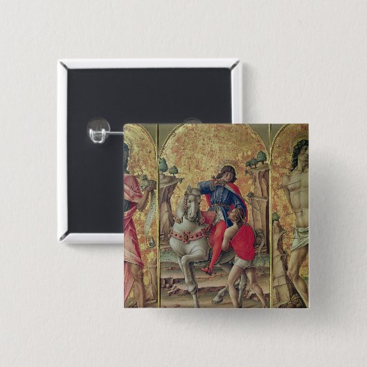 Die Wohltätigkeit von St Martin Button (Vorne & Hinten)