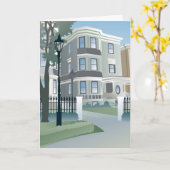 Die Wohngruppe: Dreifach-Deckerkarte Karte (Gelbe Blume)