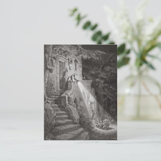 Die Wohnung des Ogre Postkarte (Stehend Vorderseite)