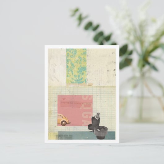 Die Wohnung Postkarte (Stehend Vorderseite)