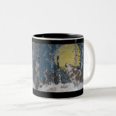 DIE WOLF-Tasse Zweifarbige Tasse (VorderseiteRechts)