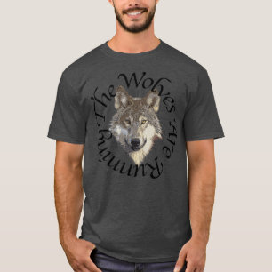 Die Wölfe laufen eine Schachtel voller Freuden T-Shirt