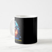 Die Wölfe verfolgen nie das, was nicht Kaffeetasse (Vorderseite Links)
