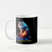 Die Wölfe verfolgen nie das, was nicht Kaffeetasse (Links)