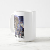 "Die Wolfman-Tasse Kaffeetasse (Vorderseite Links)
