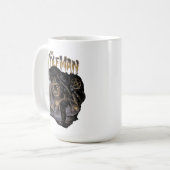 Die Wolfman-Tasse Kaffeetasse (Vorderseite Links)