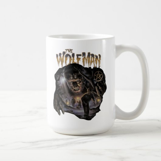 Die Wolfman-Tasse Kaffeetasse (Rechts)