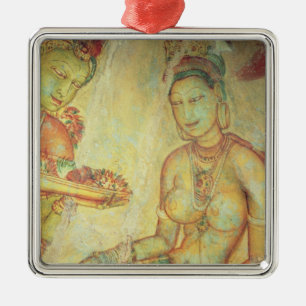 Die Wolken-Maide, von der Felsen-Festung Silbernes Ornament