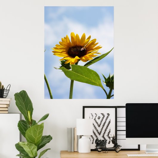 Die Wolken Poster (Heimbüro)