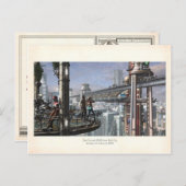 Die Wolken werden bald per Postkarte rollen (Vorne/Hinten)