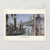 Die Wolken werden bald per Postkarte rollen