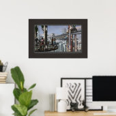 Die Wolken werden bald um (30x20") Poster (Heimbüro)
