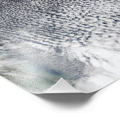 Die wolkigen Straßen im Golf von Mexiko Fotodruck (Ecke)